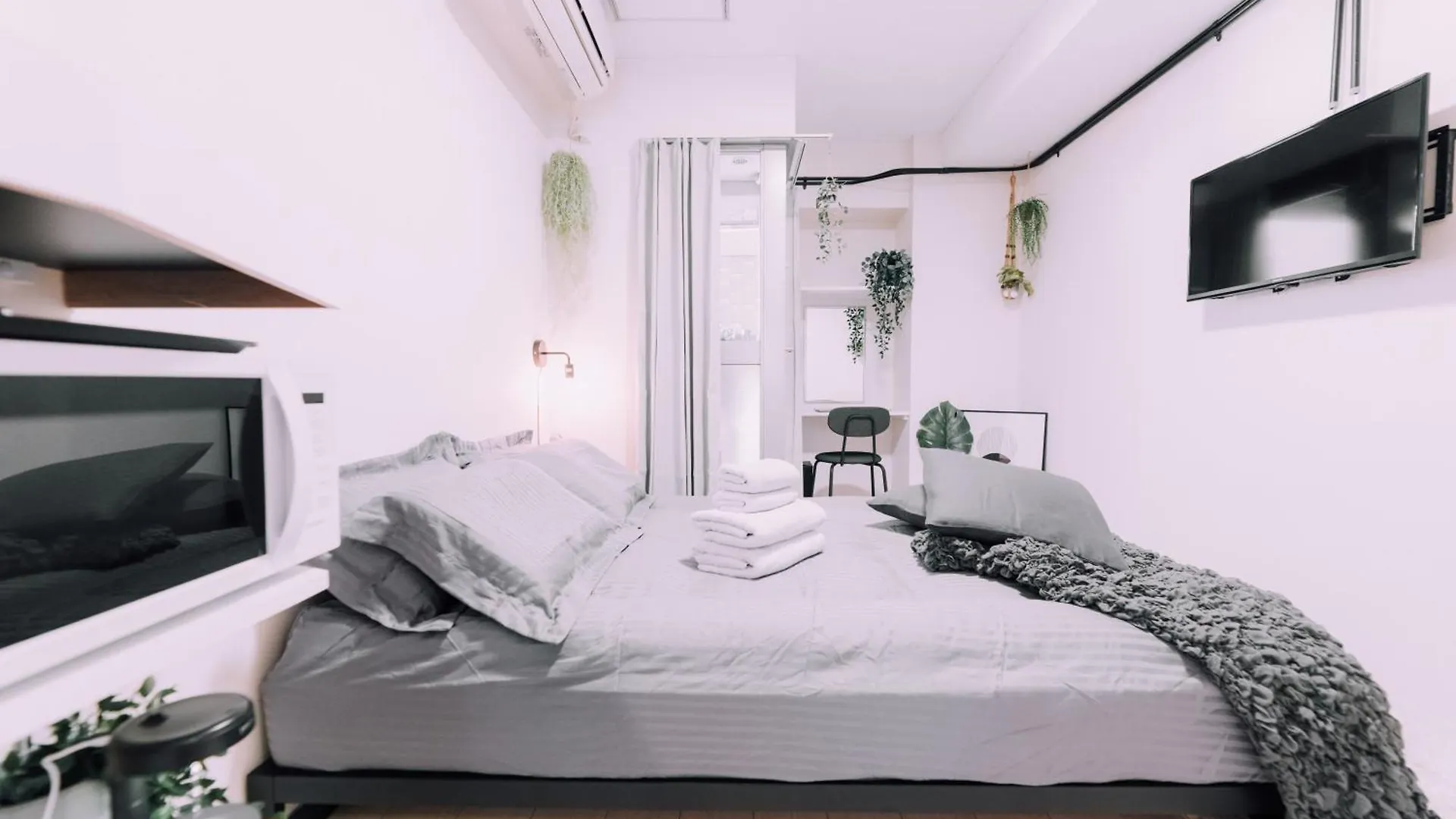 Minimalist Loft Namba Compact Studio With A 24-Hour Gym Ma601 Apartment Osaka