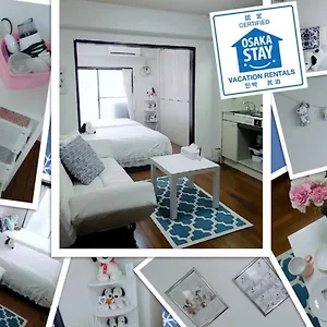  公寓 Airbnb Licensed Namba Dotonbori 1min Max 6pax